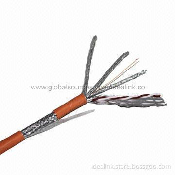 Cat7 SFTP LAN/LSZH Network Cable with Solid Bare Copper/CCS/CCA